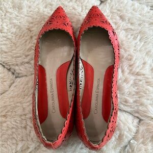 Carolina Espinosa leather loafers flats